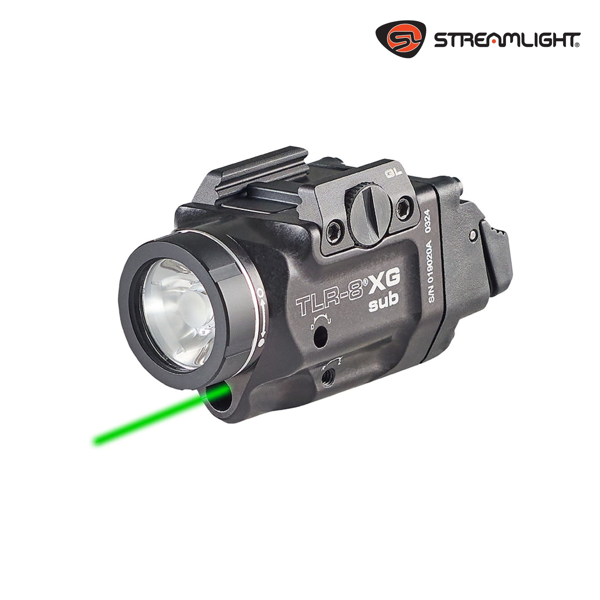 Streamlight TLR-8 X G SUB 500-Lumen Weapon Light with Green Laser – 1913OS | 69439 Weapon Light Streamlight 