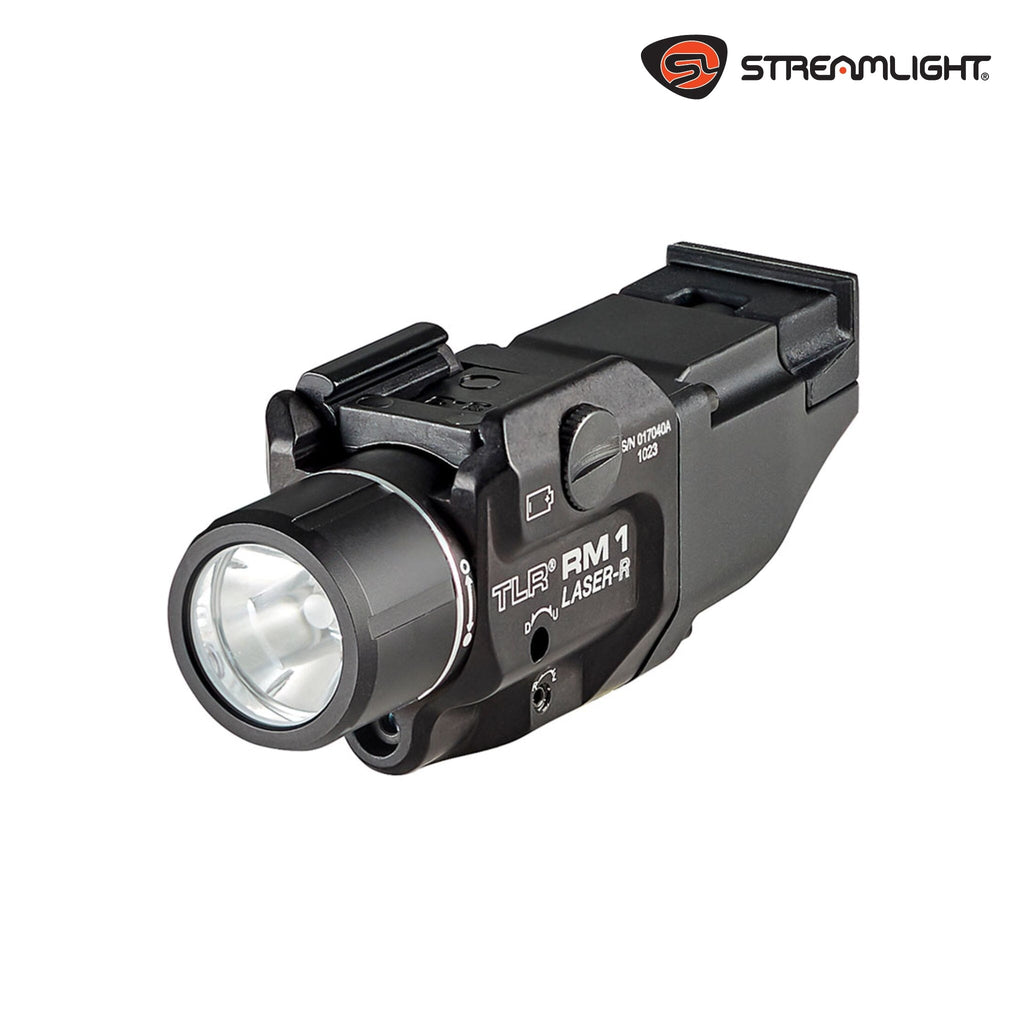 Streamlight TLR RM 1 Laser 500 Lumen Rail-Mounted Tactical Weapon Light with Red Laser – Picatinny Rifle & Long Gun Light | 69446 Weapon Light Streamlight 