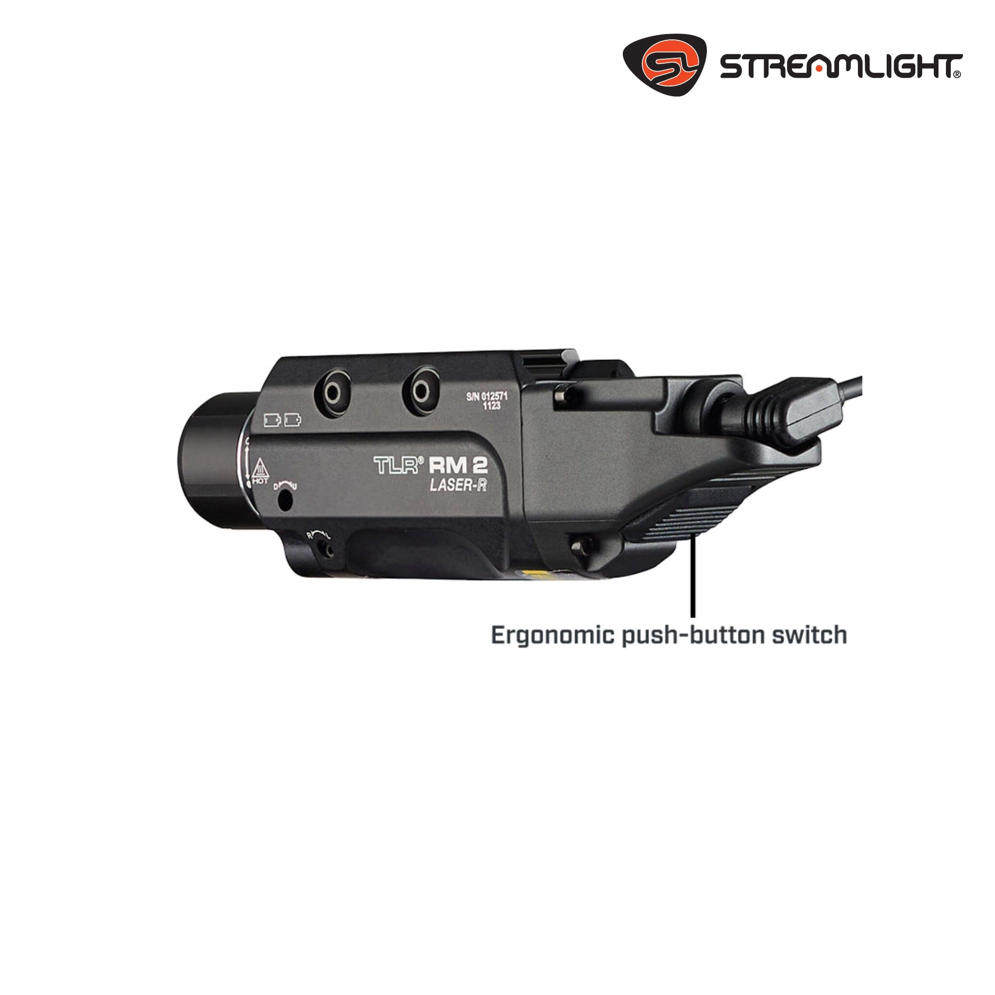 Streamlight TLR RM 2 Laser 1000 Lumen Rail-Mounted Tactical Weapon Light with Red Laser – Picatinny | 69447 Weapon Light Streamlight 