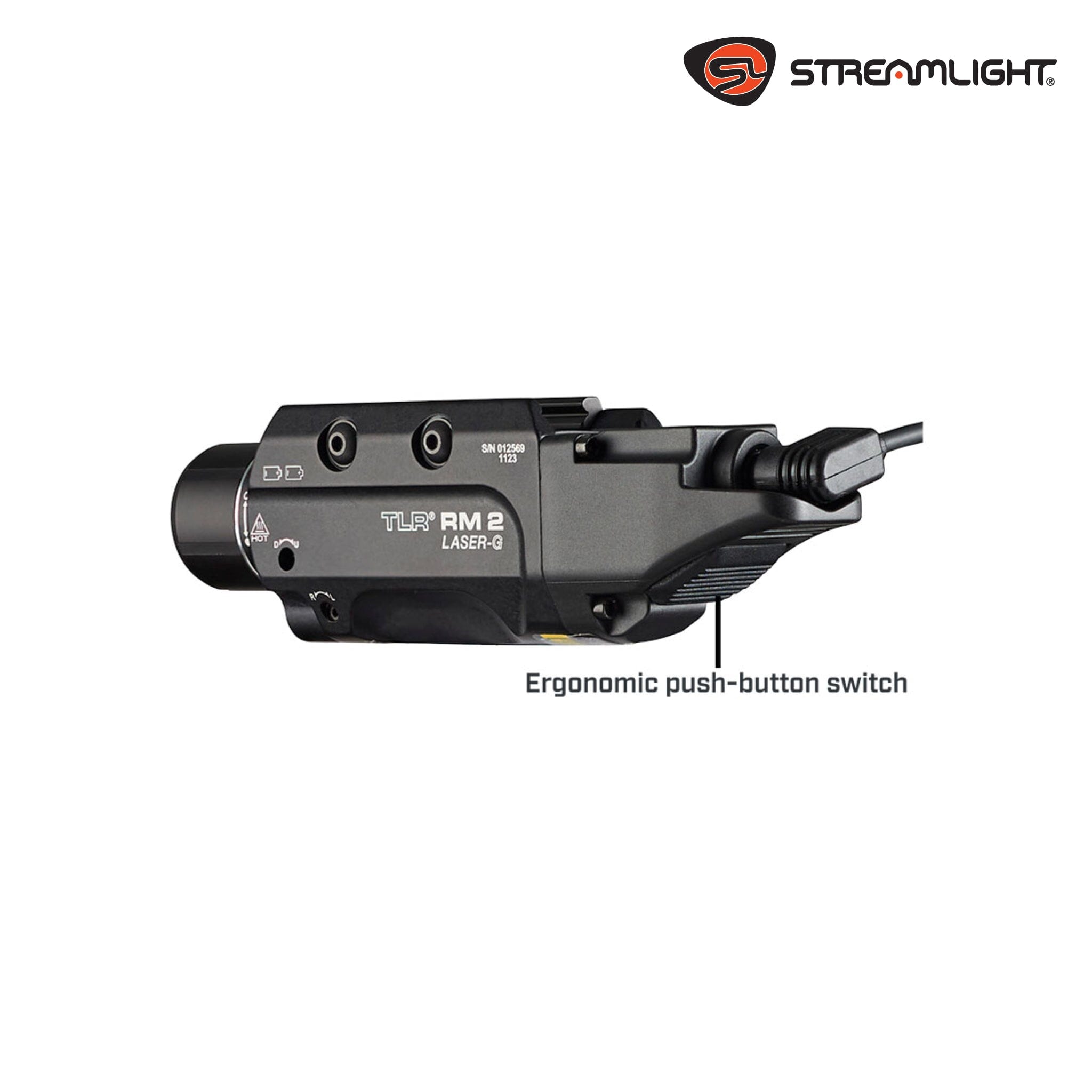 Streamlight TLR RM 2 Laser-G 1000 Lumen Rail-Mounted Tactical Weapon Light with Green Laser | 69454 Weapon Light Streamlight 