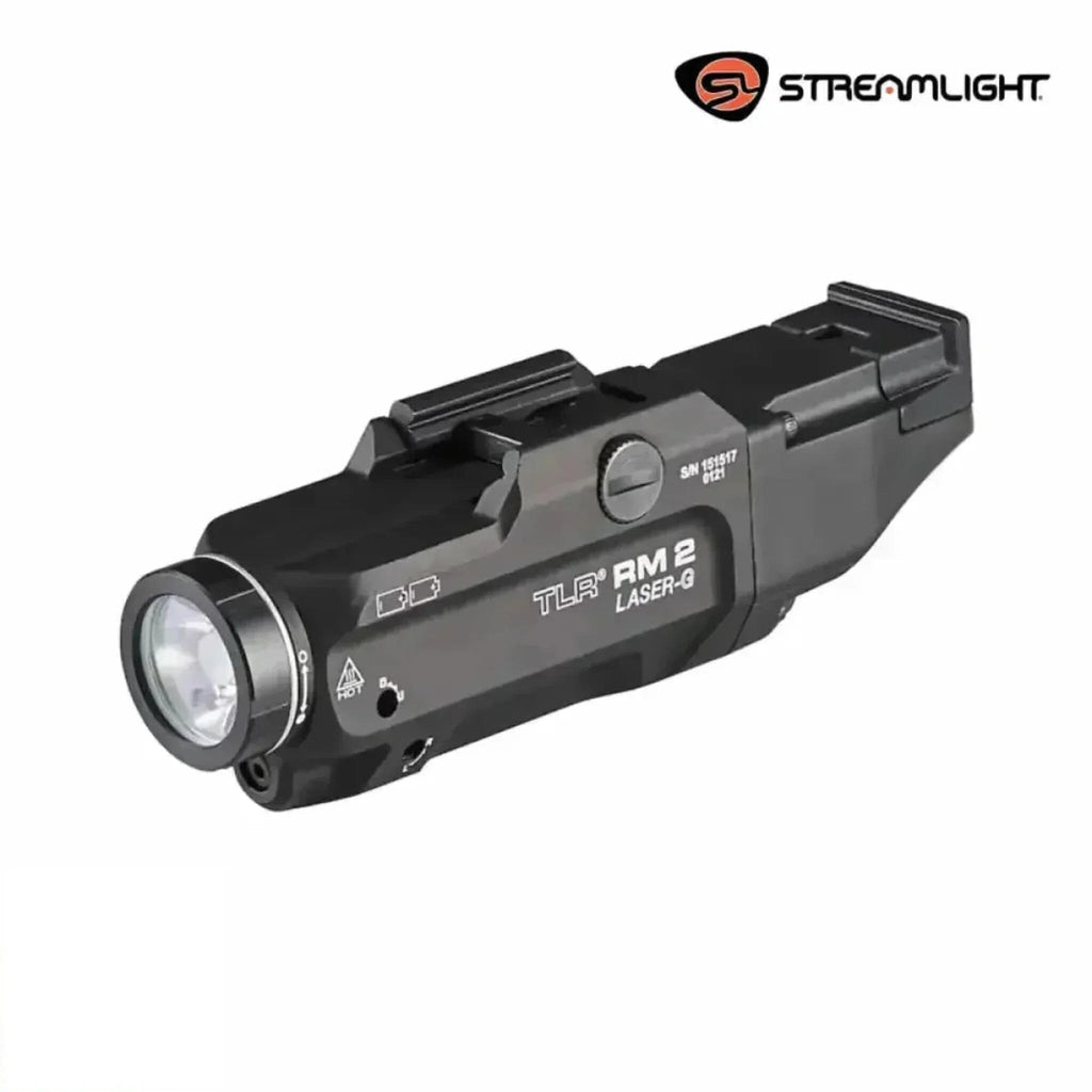 Streamlight TLR RM 2 Long Gun WeaponLight with Green Laser Kit Weapon Light Streamlight 