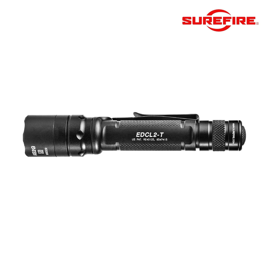 SureFire EDCL2‑T Dual‑Output LED Everyday Carry Flashlight - Black Flashlight SureFire 
