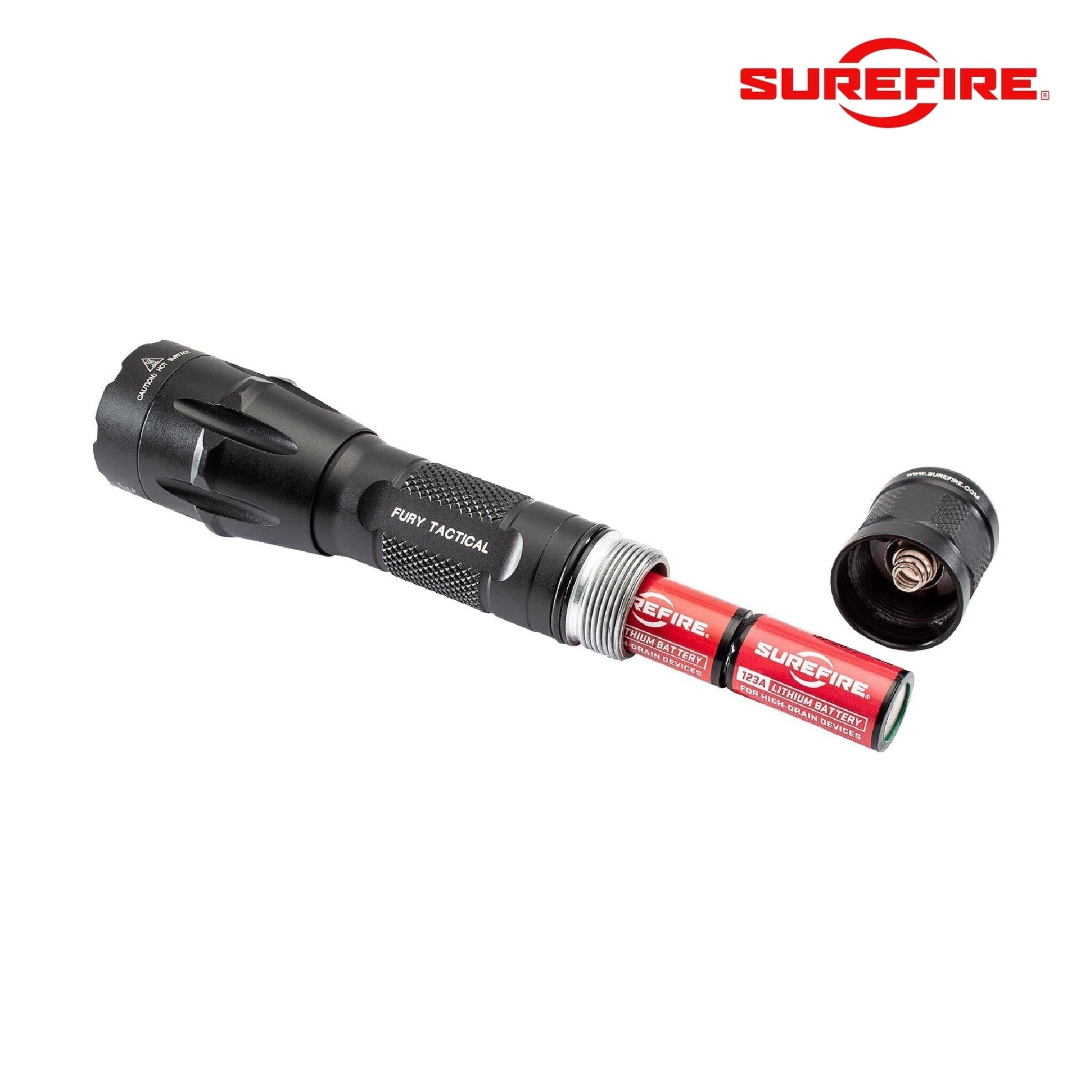 SureFire FURY-DFT Dual Fuel Tactical LED Flashlight – 1500 Lumens, High Candela Flashlight SureFire 