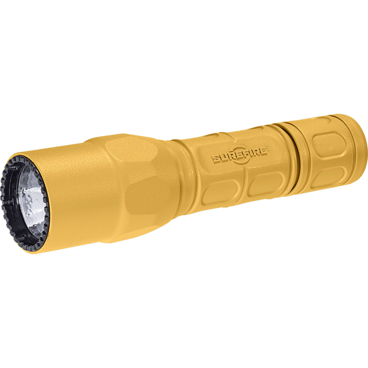 SureFire G2X Pro dual-output LED flashlight in Yellow, part number G2X-D-YL