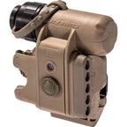 SureFire HL1 HelmetLight, White/Blue LED, Tan, SKU HL1-A-TN
