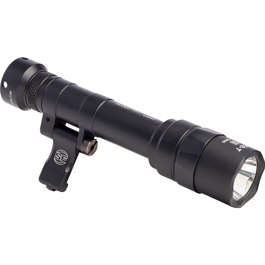 SureFire M640T Turbo Scout Light Pro, Black Weapon Light, profile view