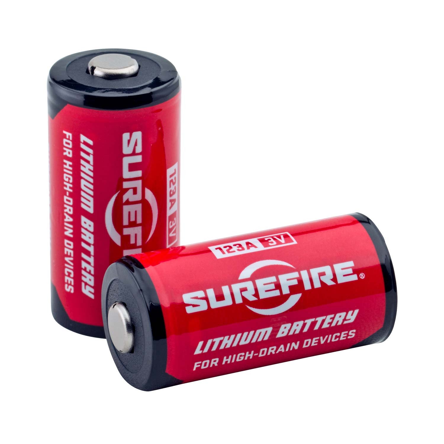 SureFire SF123A 123A lithium primary batteries, 6-pack, SKU SF6-BC