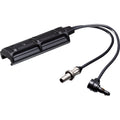 SureFire SR09-D-IT Dual-Plug Rail Tape Switch, 9 in Cable, SKU SR09-D-IT