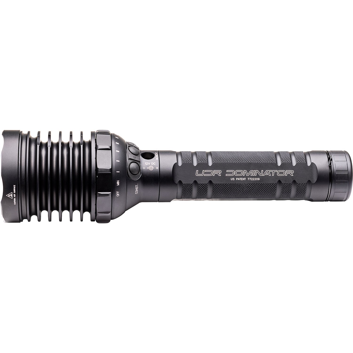 SureFire UDR Dominator Rechargeable Ultra-High Multi-Output, profile view