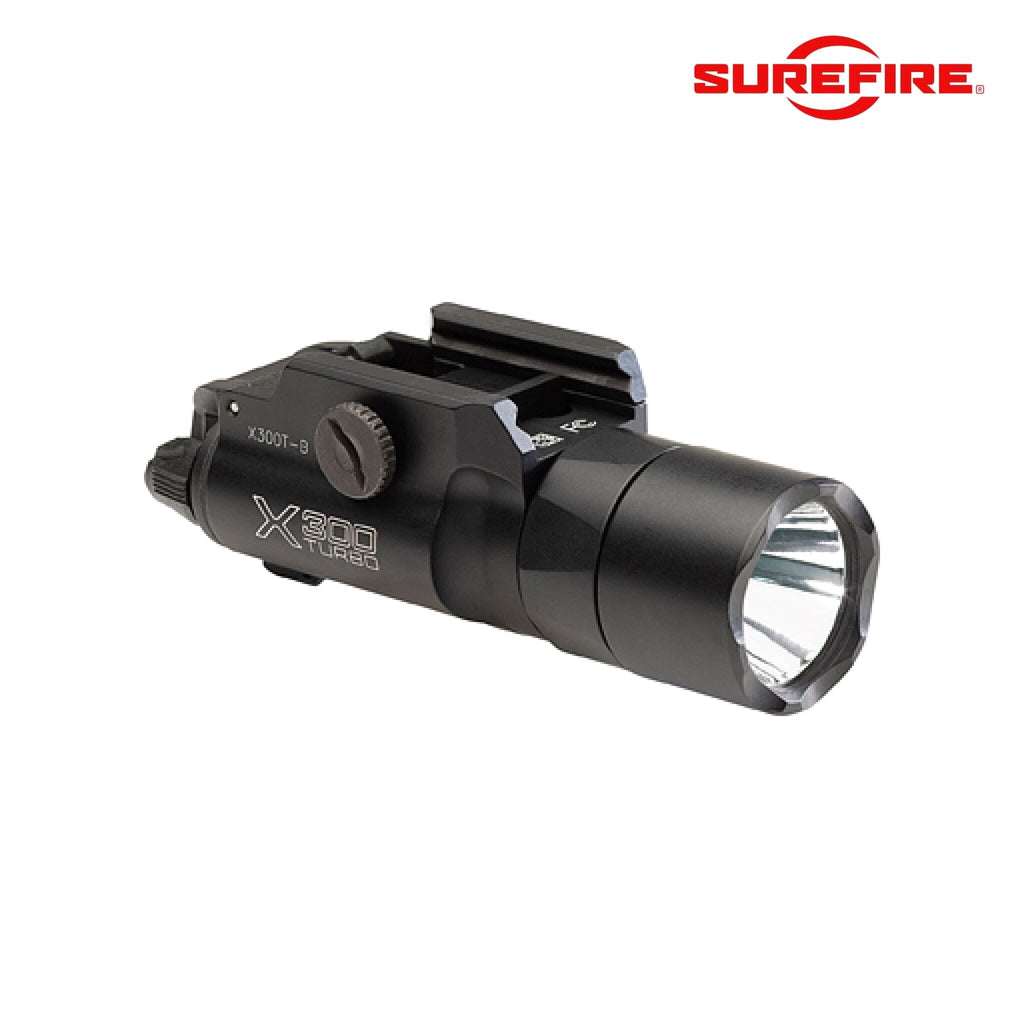 SureFire X300T-B Turbo WeaponLight - High-Candela LED Pistol Light - Black Weapon Light SureFire 