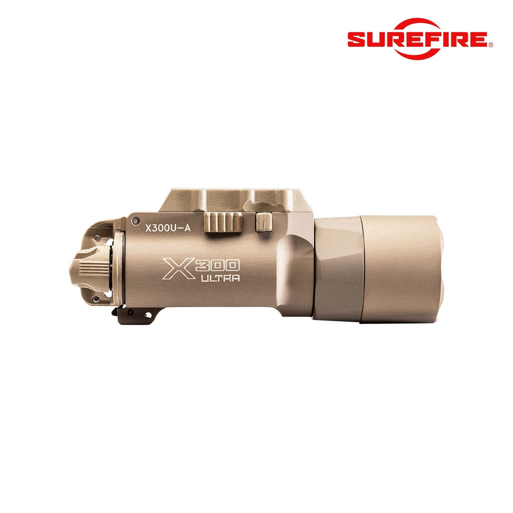 SureFire X300U-A-TN Ultra LED WeaponLight – 1000 Lumens, 11,300 Candela Beam, Rail-Lock Mount Weapon Light SureFire 