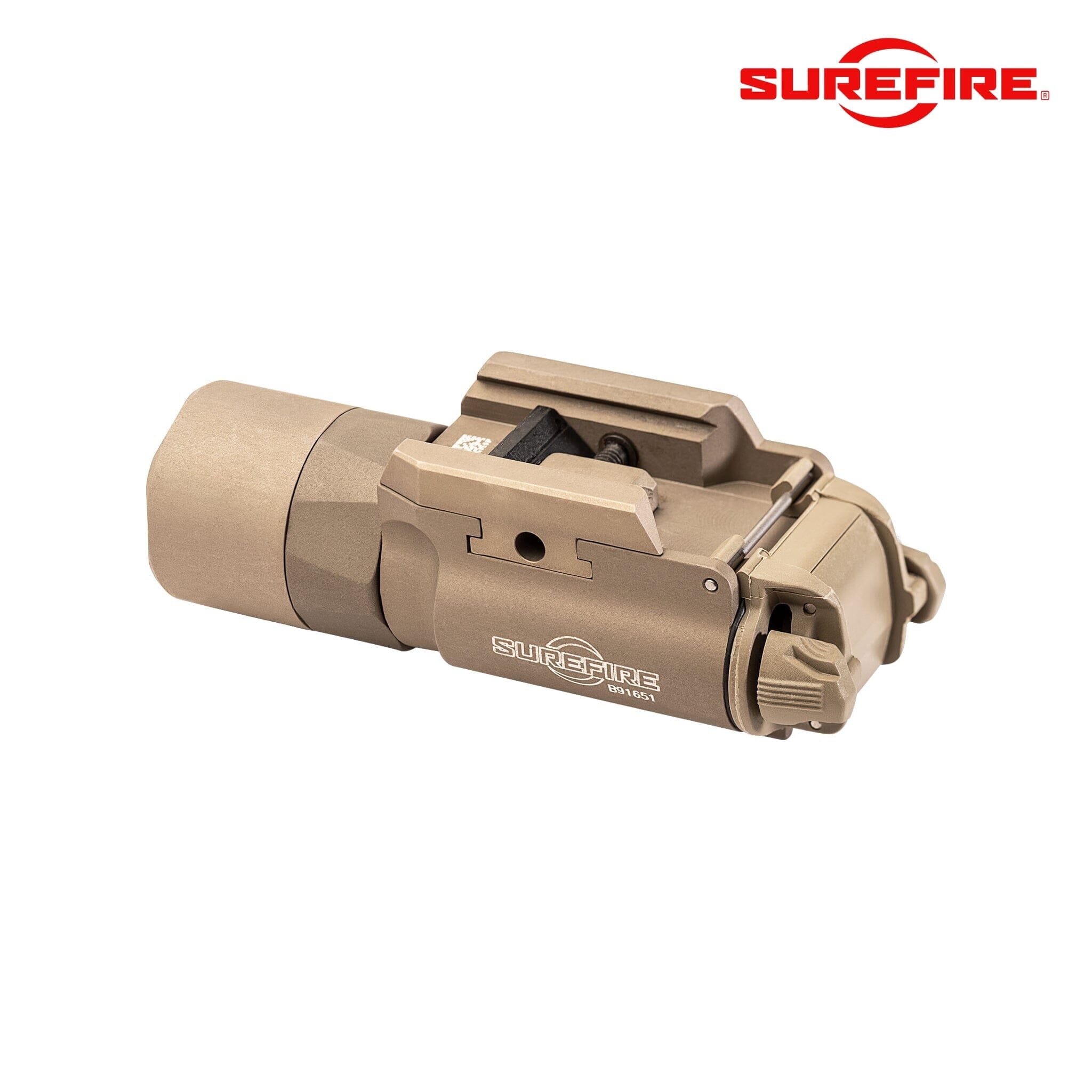 SureFire X300U-B-TN Ultra LED WeaponLight – 1000 Lumens, 11,300 Candela Beam, T-Slot Mount Weapon Light SureFire 