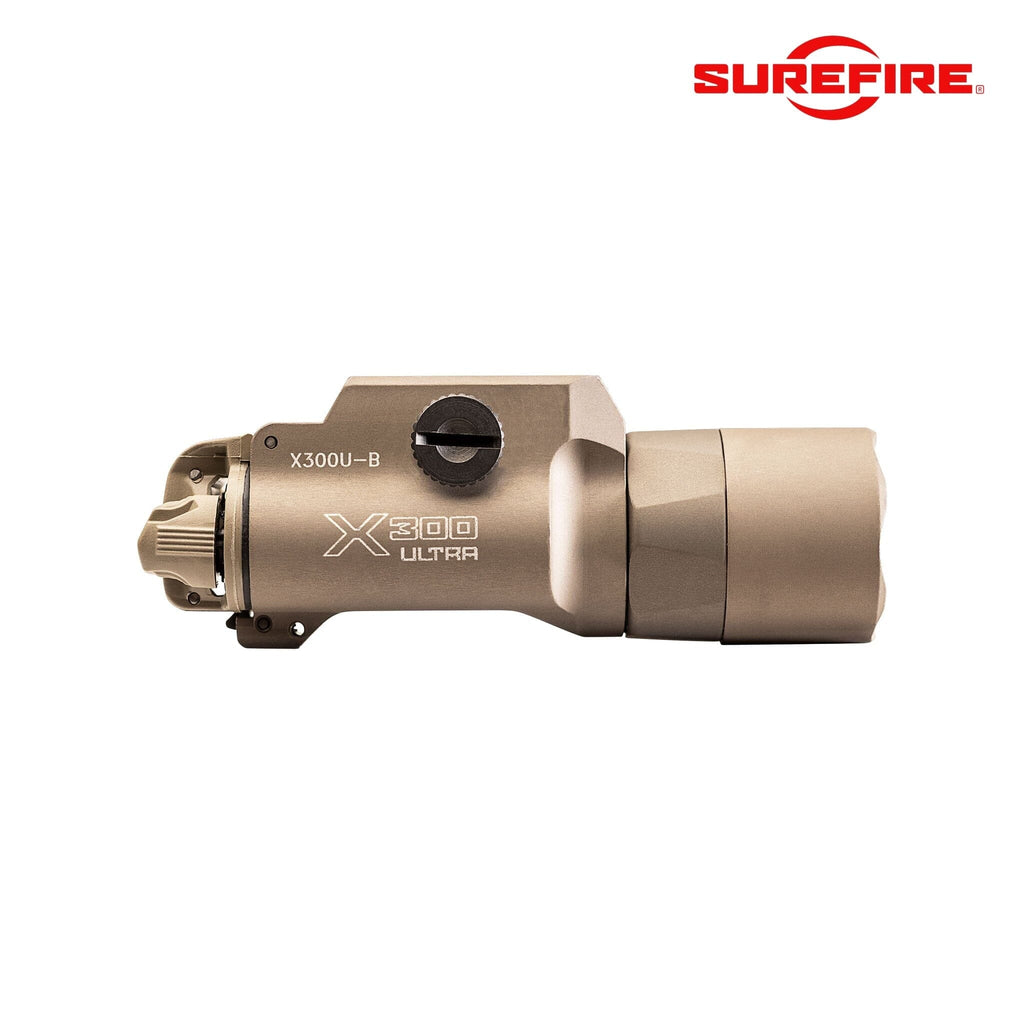 SureFire X300U-B-TN Ultra LED WeaponLight – 1000 Lumens, 11,300 Candela Beam, T-Slot Mount Weapon Light SureFire 