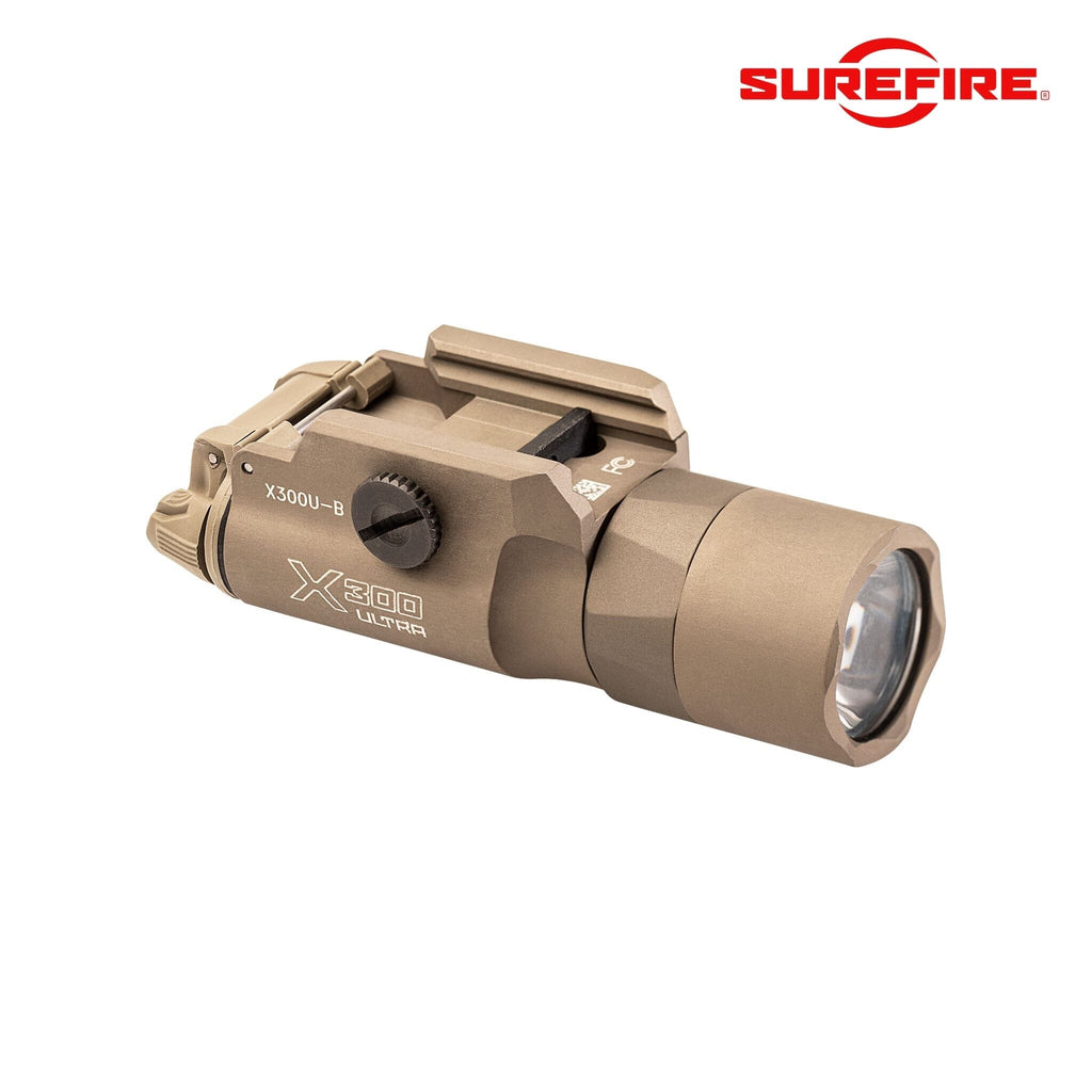 SureFire X300U-B-TN Ultra LED WeaponLight – 1000 Lumens, 11,300 Candela Beam, T-Slot Mount Weapon Light SureFire 