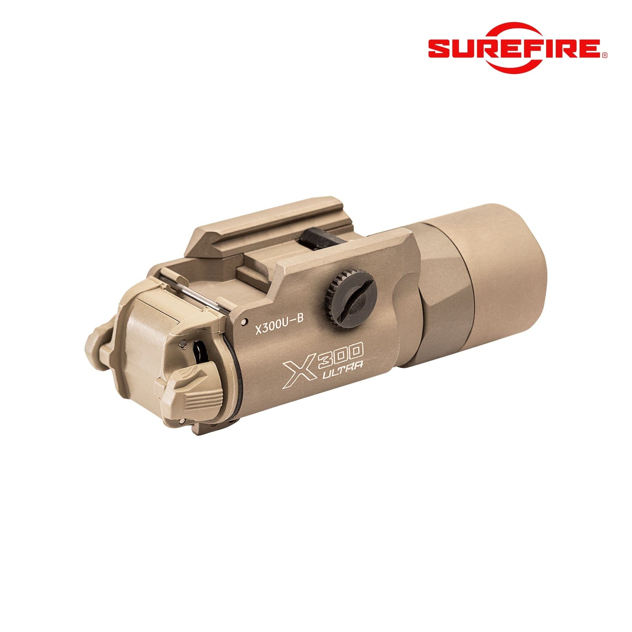 SureFire X300U-B-TN Ultra LED WeaponLight – 1000 Lumens, 11,300 Candela Beam, T-Slot Mount Weapon Light SureFire 
