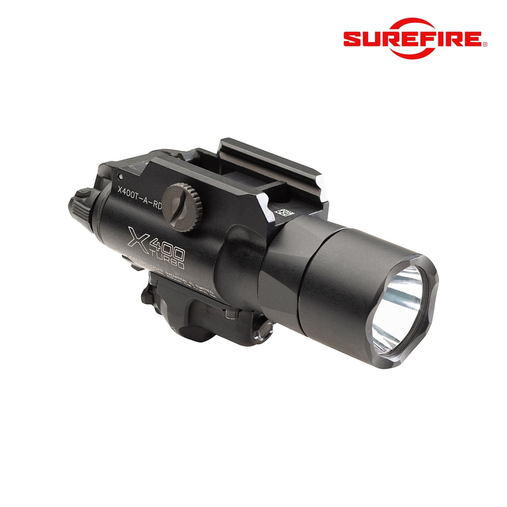 SureFire X400T-A-RD Turbo LED WeaponLight – 650 Lumens & Red Laser Weapon Light SureFire 