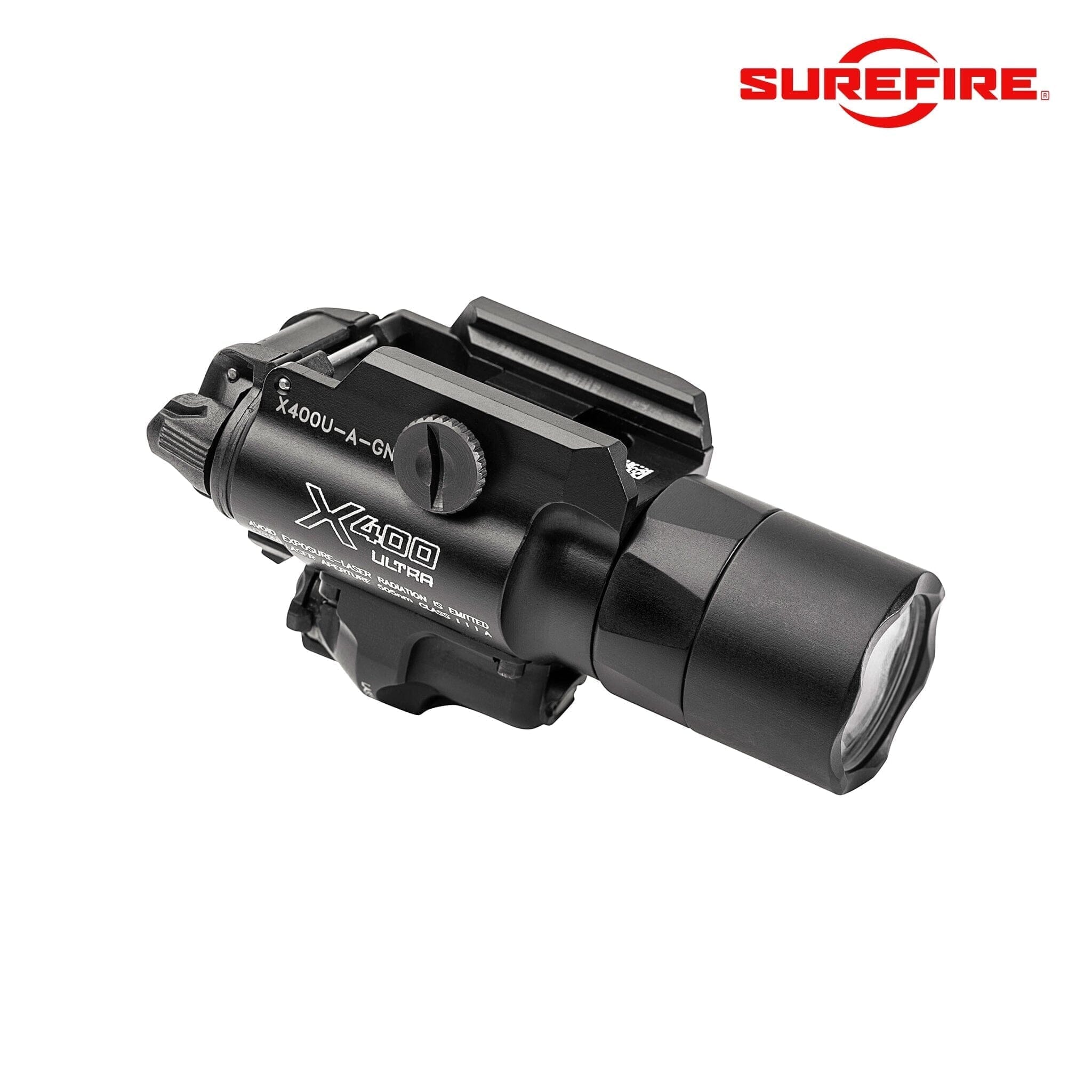 SureFire X400U-A Ultra Weapon Light, Green Laser, Black, product image 2
