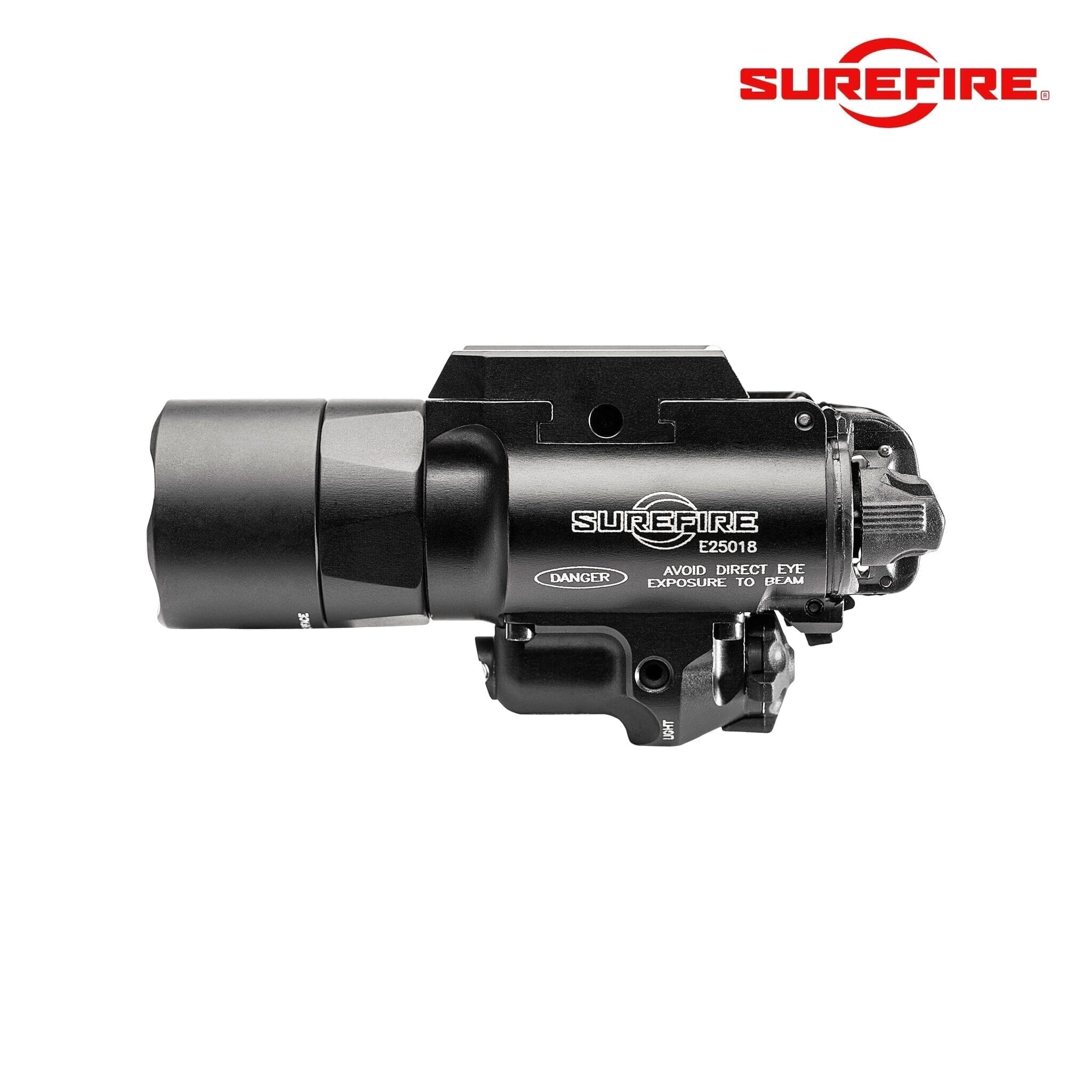 SureFire X400U-A Ultra Weapon Light, Red Laser, Black, product image 2
