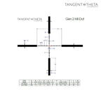 Tangent Theta TT315M 3-15x50 Riflescope - GEN 2 Mil-Dot Reticle Rifle Scope Tangent Theta 