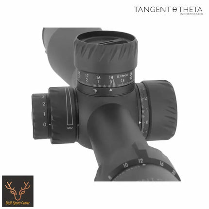 Tangent Theta TT525P 5-25x56mm Rifle Scope AIF Turrets GEN 3 XR Fine Reticle Black 800100-0411 Rifle Scope Tangent Theta 