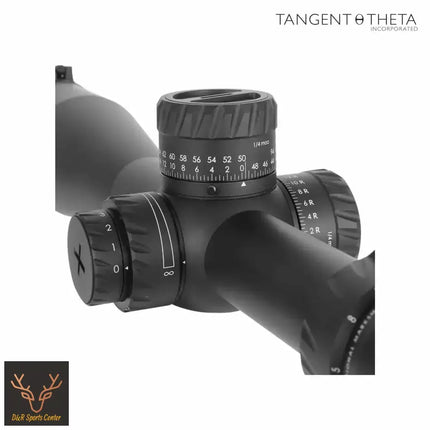 Tangent Theta TT525P 5-25x56mm Rifle Scope GEN 2 MOA-ER Reticle Black 800100-0113 Rifle Scope Tangent Theta 