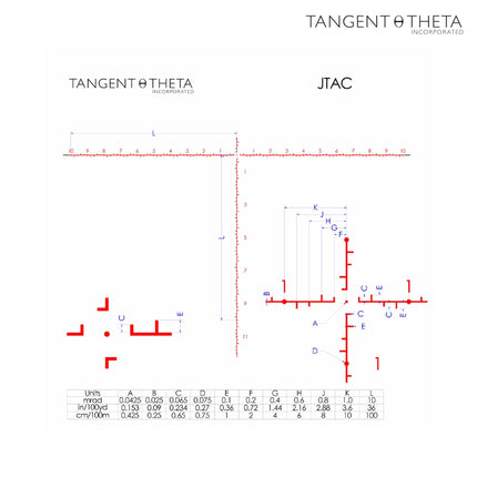 Tangent Theta TT525P 5-25x56mm Rifle Scope JTAC Reticle Black 800100-0010 Rifle Scope Tangent Theta 