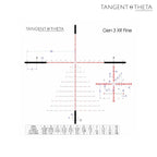 Tangent Theta TT735P 7-35×56 Gen 3 XR Fine First Focal Plane Riflescope - 800106-0011 Rifle Scope Tangent Theta 