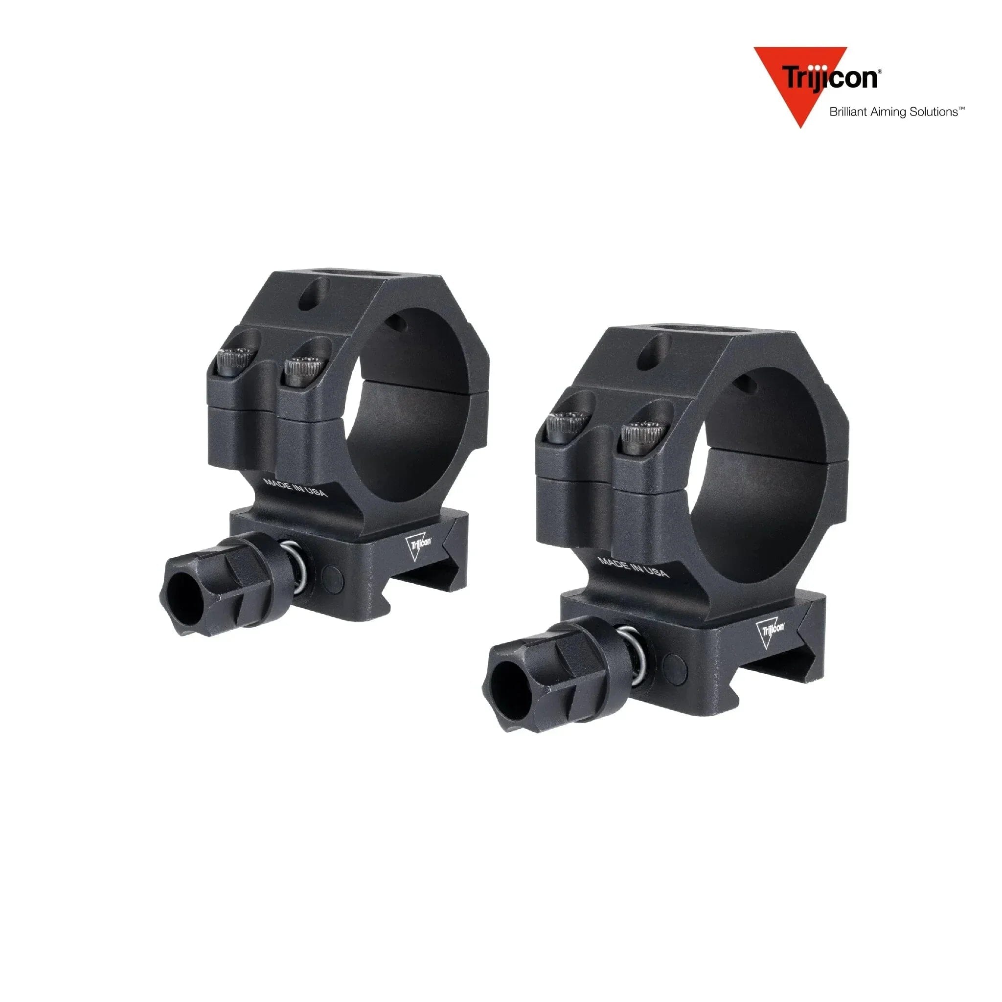 Trijicon 30mm Medium Scope Rings w/Q-LOC, SKU AC22065