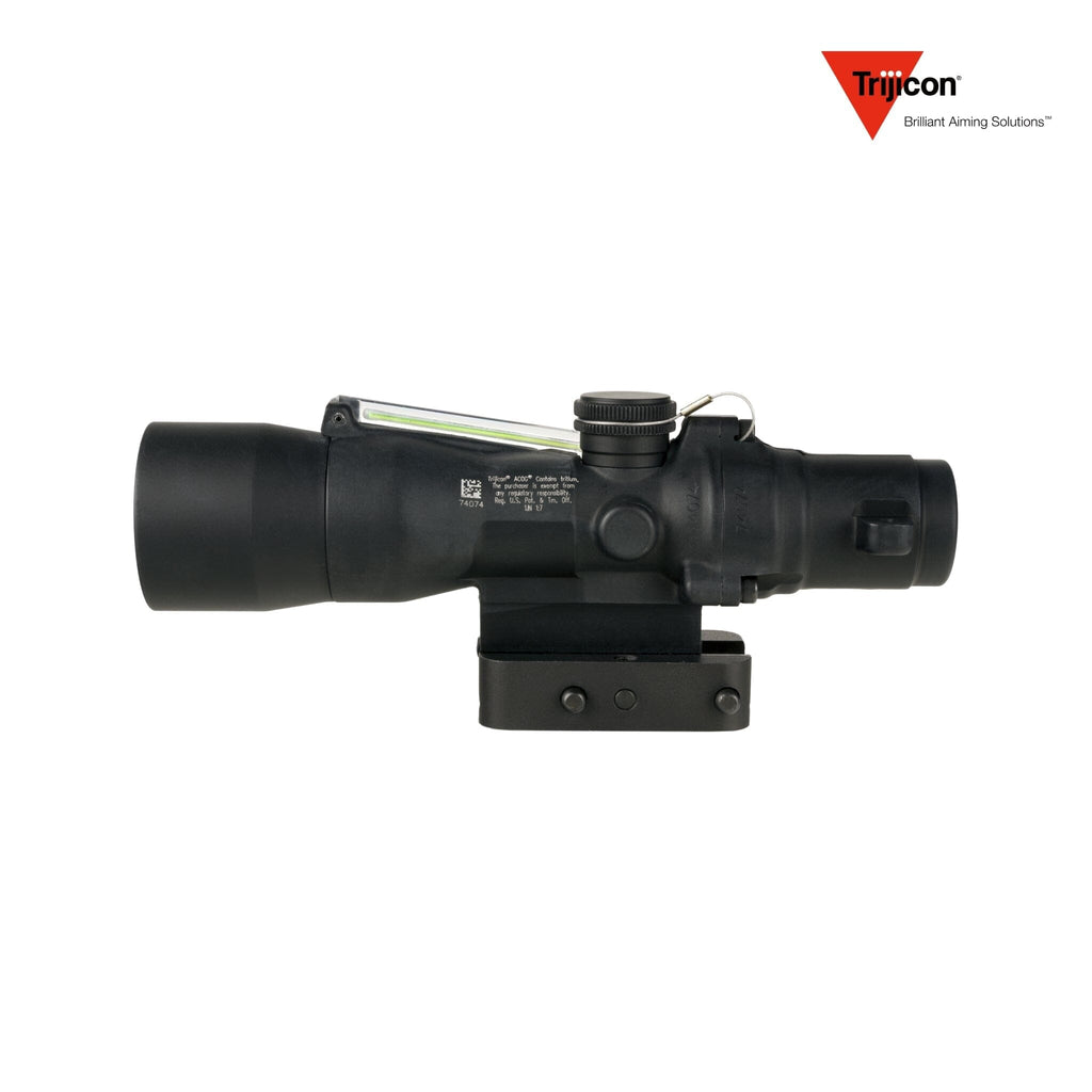 Trijicon 3×30 Compact ACOG Riflescope Green Chevron .223/62gr. Reticle Rifle Scope Trijicon 