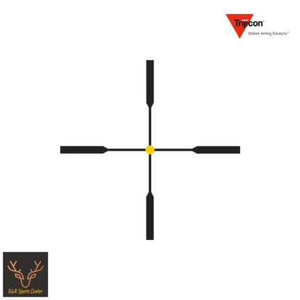 Trijicon AccuPoint 1-4x24 Rifle Scope Duplex Crosshair w/ Amber Dot Reticle - TR24-C-200070 LPVO Rifle Scope Trijicon 