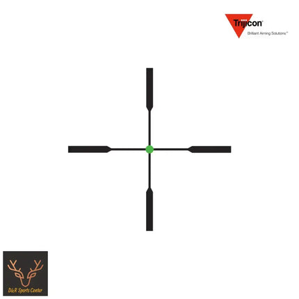 Trijicon AccuPoint 1-4x24 Rifle Scope Duplex Crosshair w/ Green Dot Reticle - TR24-C-200071 LPVO Rifle Scope Trijicon 