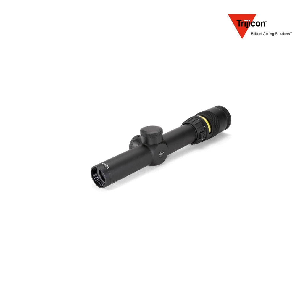 Trijicon AccuPoint 1-4x24 Riflescope Amber Triangle Post Reticle Rifle Scope Trijicon 