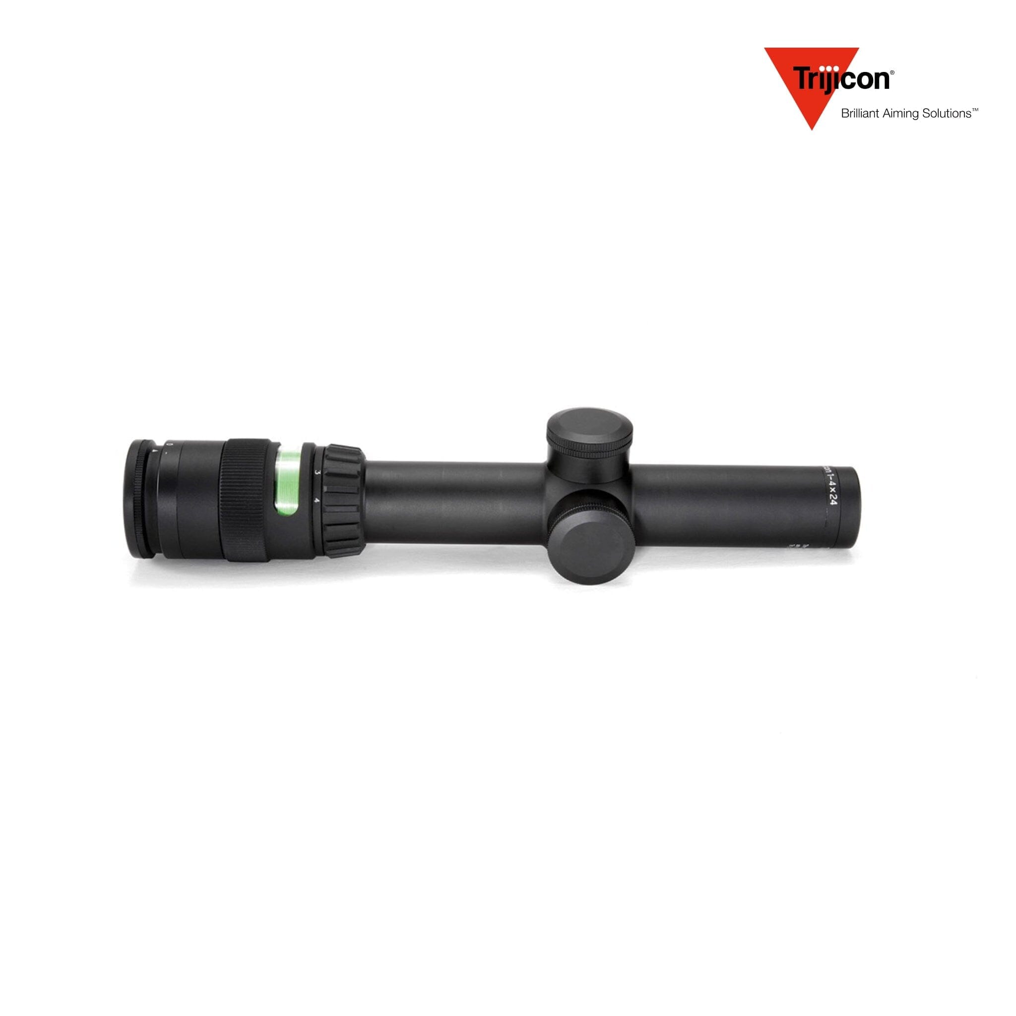 Trijicon AccuPoint 1-4x24 Riflescope Green Triangle Post Reticle Rifle Scope Trijicon 