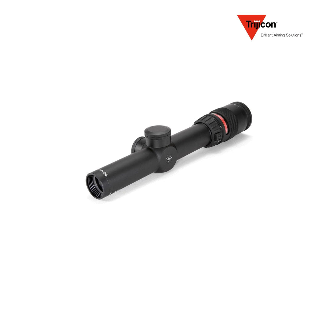 Trijicon AccuPoint 1-4x24 Riflescope Red Triangle Post Reticle Rifle Scope Trijicon 