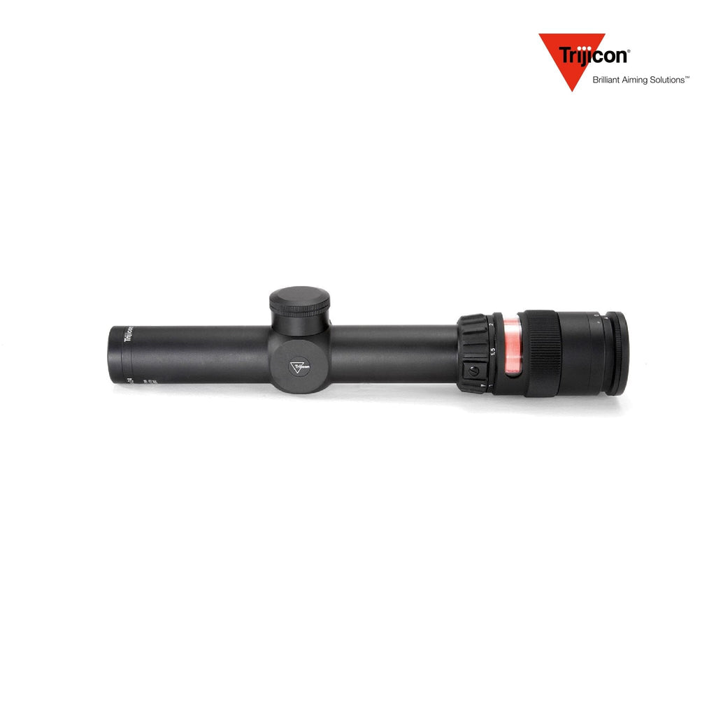 Trijicon AccuPoint 1-4x24 Riflescope Red Triangle Post Reticle Rifle Scope Trijicon 