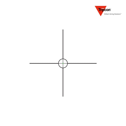 Trijicon AccuPoint 1-6x24 Rifle Scope Circle-Cross Crosshair w/ Green Dot Reticle LPVO Rifle Scope Trijicon 