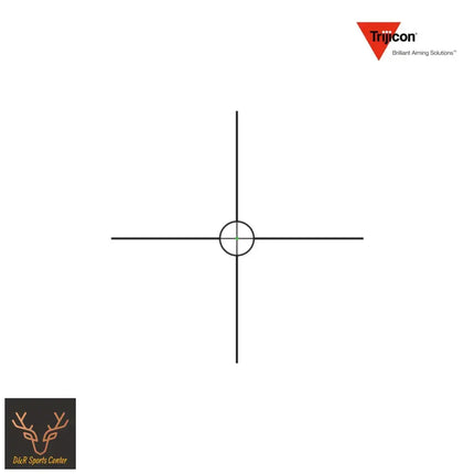 Trijicon AccuPoint 1-6x24 Rifle Scope Circle-Cross Crosshair w/ Green Dot Reticle - TR25-C-200086 LPVO Rifle Scope Trijicon 