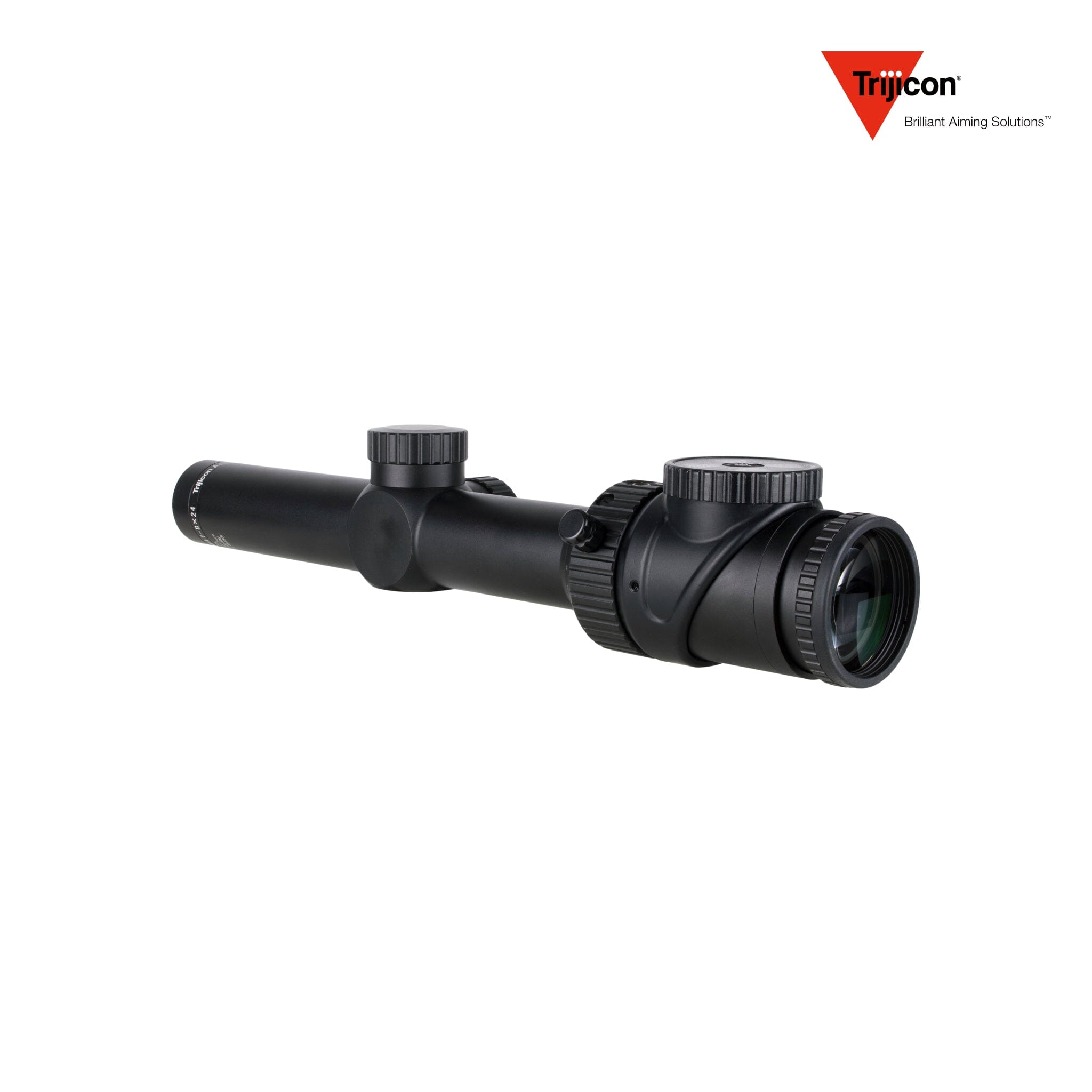 Trijicon AccuPoint 1-8x24 LPVO Rifle Scope Red Triangle Post BAC Reticle, product image 4