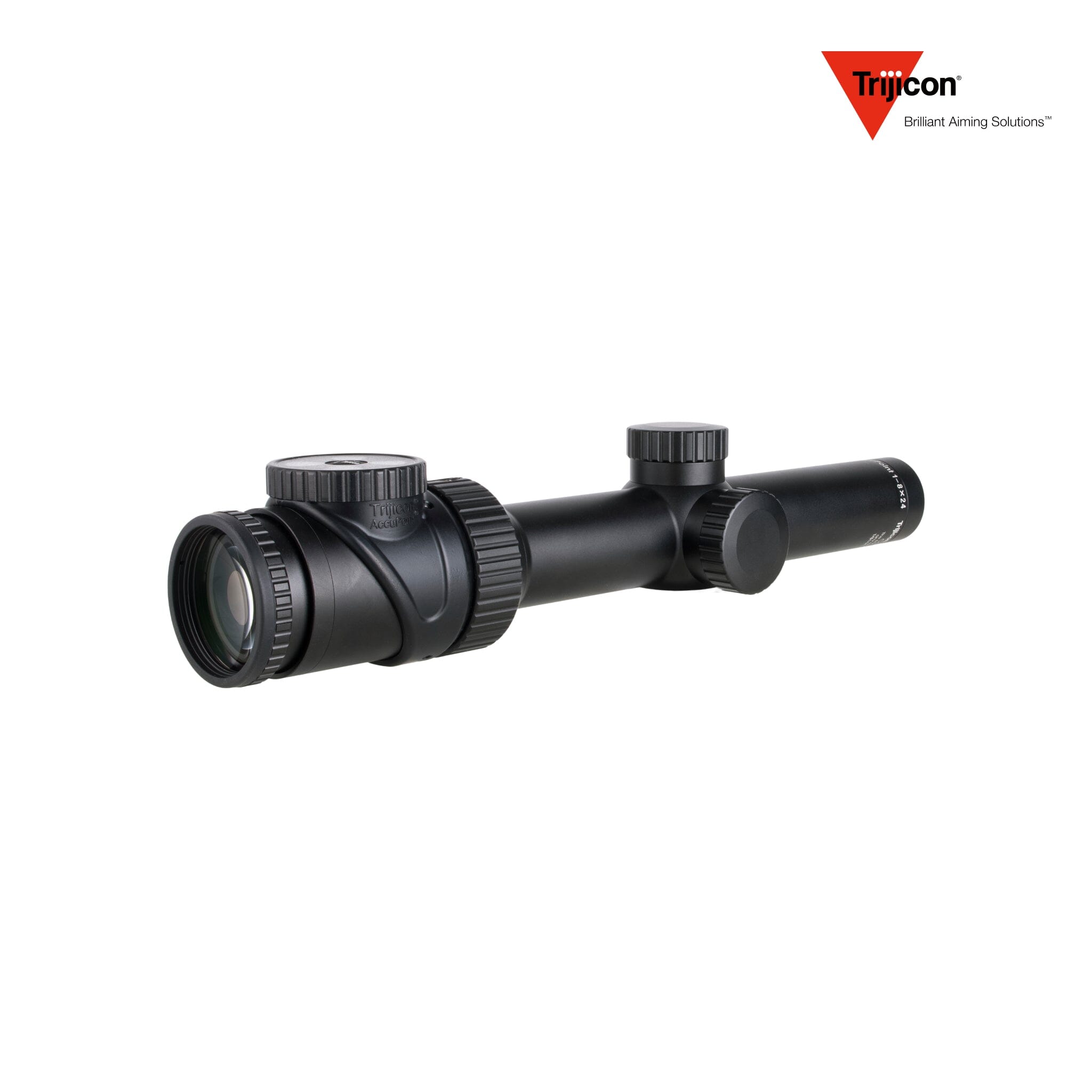 Trijicon AccuPoint 1-8x24 LPVO Rifle Scope Red Triangle Post BAC Reticle, product image 5