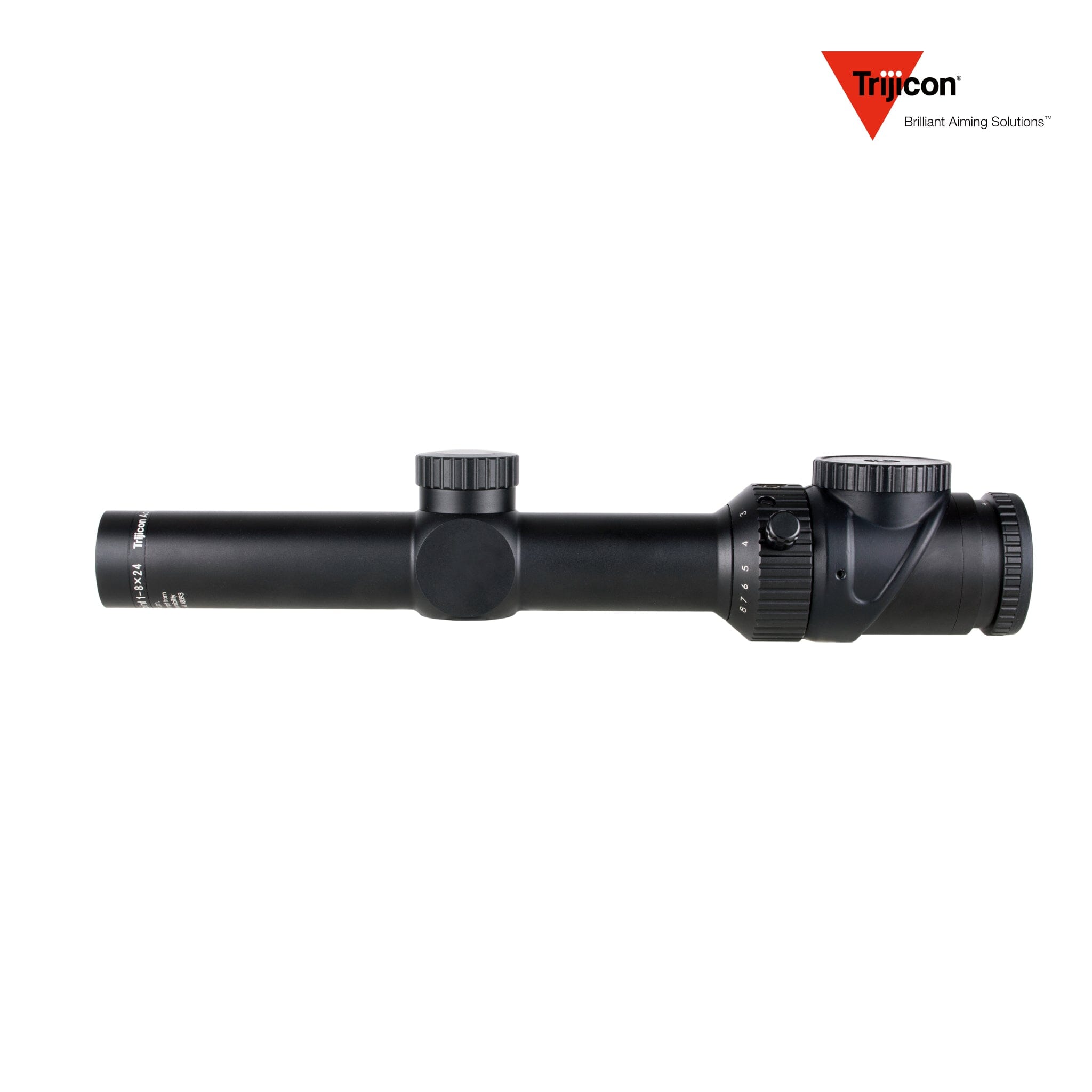 Trijicon AccuPoint 1-8×24 Riflescope Red BAC Triangle Post Reticle – TR35-C-200184 Rifle Scope Trijicon 