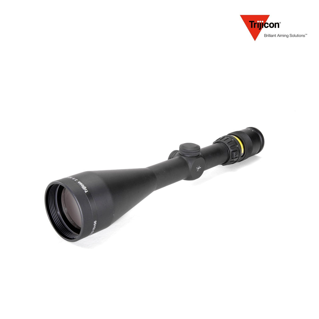 Trijicon AccuPoint 2.5-10x56 SFP Riflescope Amber Dot MIL-Dot Crosshair, SKU TR22-2