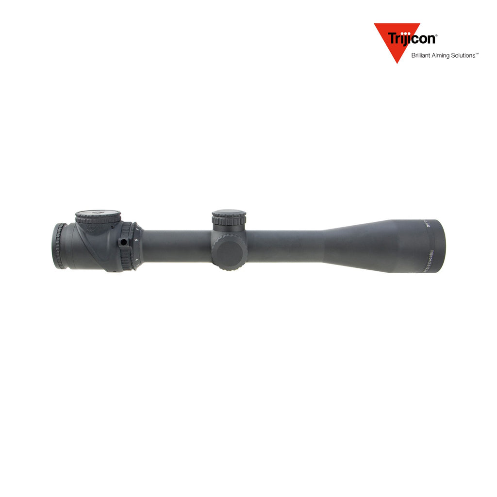 Trijicon AccuPoint 2.5-12.5x42 Rifle Scope Fiber Optic Tritium Red BAC Triangle Post, product image 4