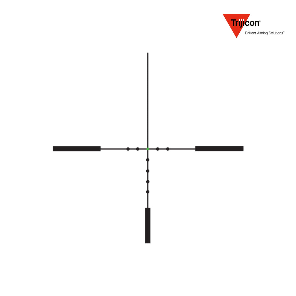 Trijicon AccuPoint 2.5-12.5x42 Riflescope Green Dot MIL-Dot Crosshair, product image 6