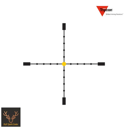 Trijicon AccuPoint 2.5-10x56 Rifle Scope MIL-Dot Crosshair with Amber Dot Reticle TR22-2 Rifle Scope Trijicon 