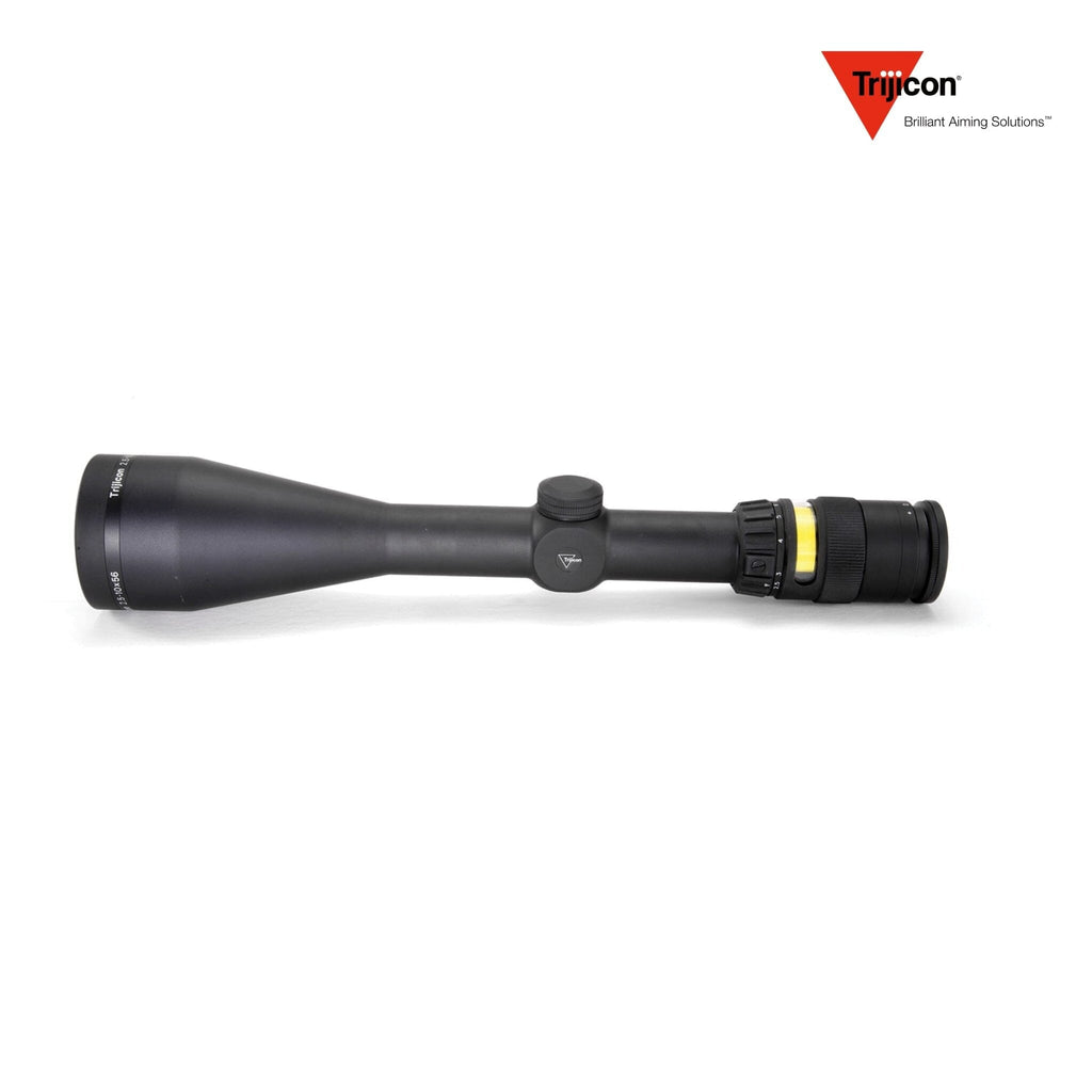 Trijicon AccuPoint 2.5-10x56 Riflescope Amber Triangle Post Reticle Rifle Scope Trijicon 
