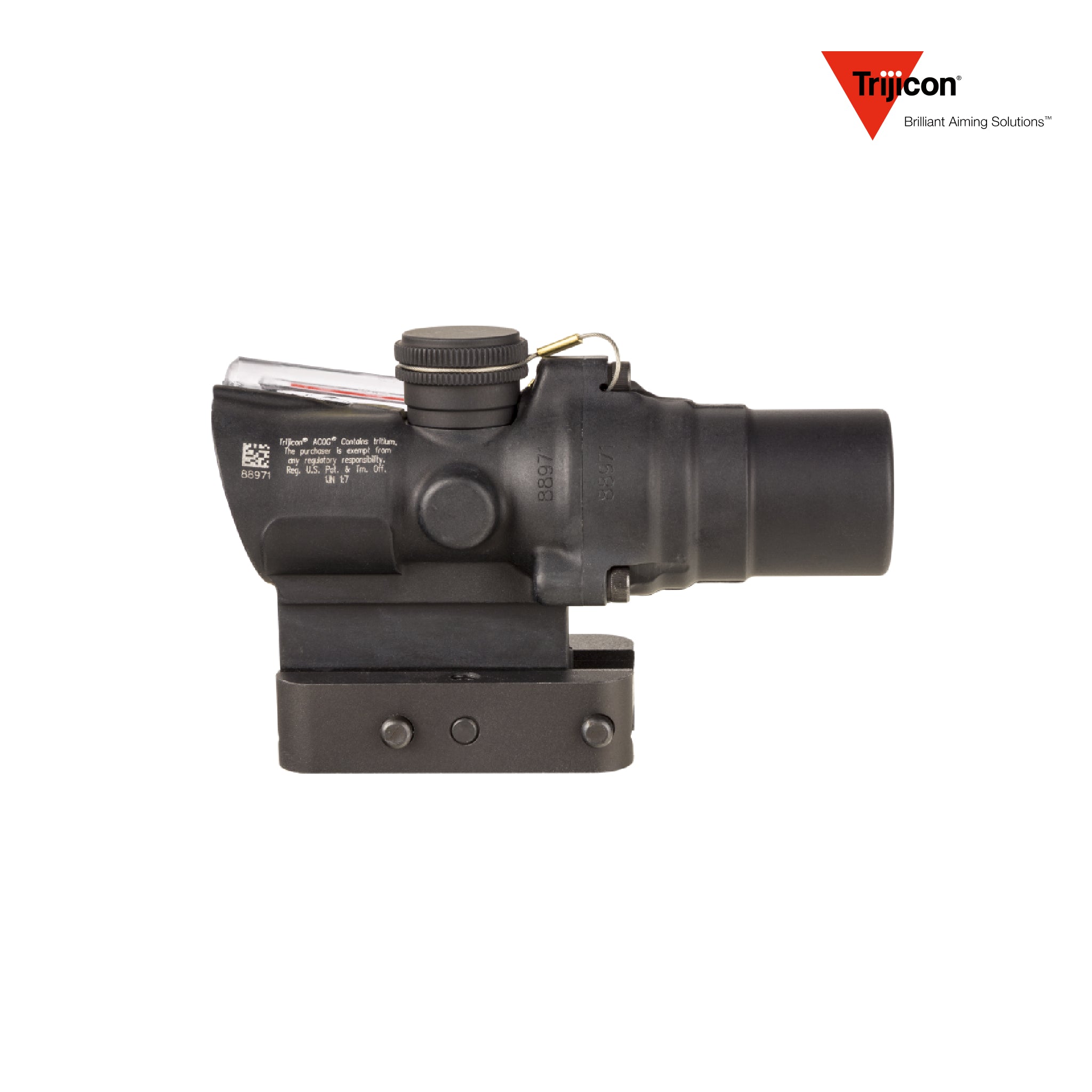 Trijicon ACOG 1.5x16S Rifle Scope Illuminated Red RTR, 9mm PCC BDC, product image 2