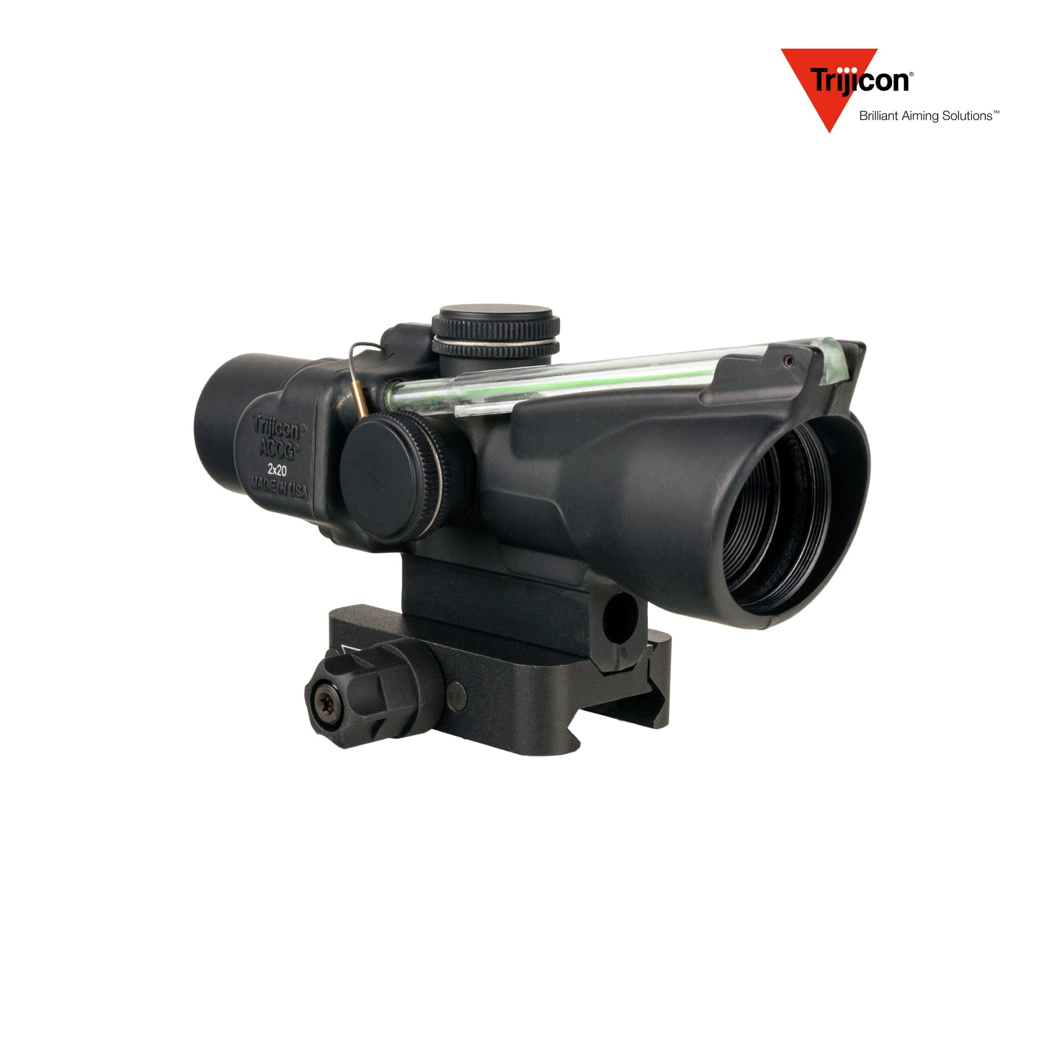 Trijicon ACOG 2x20 Rifle Scope Dual Illuminated Green Crosshair, SKU TA47-C-400341