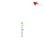 Trijicon ACOG 3.5x35 Rifle Scope Dual-Illuminated Green Chevron .223 5.56 BDC, Green Chevron reticle diagram