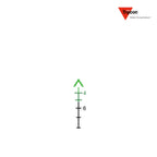 Trijicon ACOG 3.5x35 Rifle Scope Green Chevron, .308 7.62 BDC, Green Chevron reticle diagram
