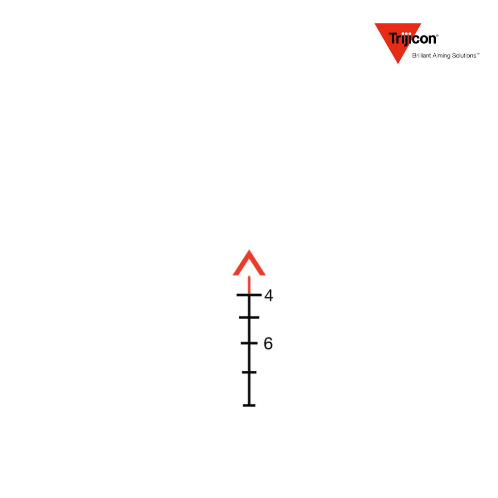 Trijicon ACOG 3.5x35 Rifle Scope LED Illuminated Red Chevron, .308 7.62 BDC, SKU TA110-C-100497